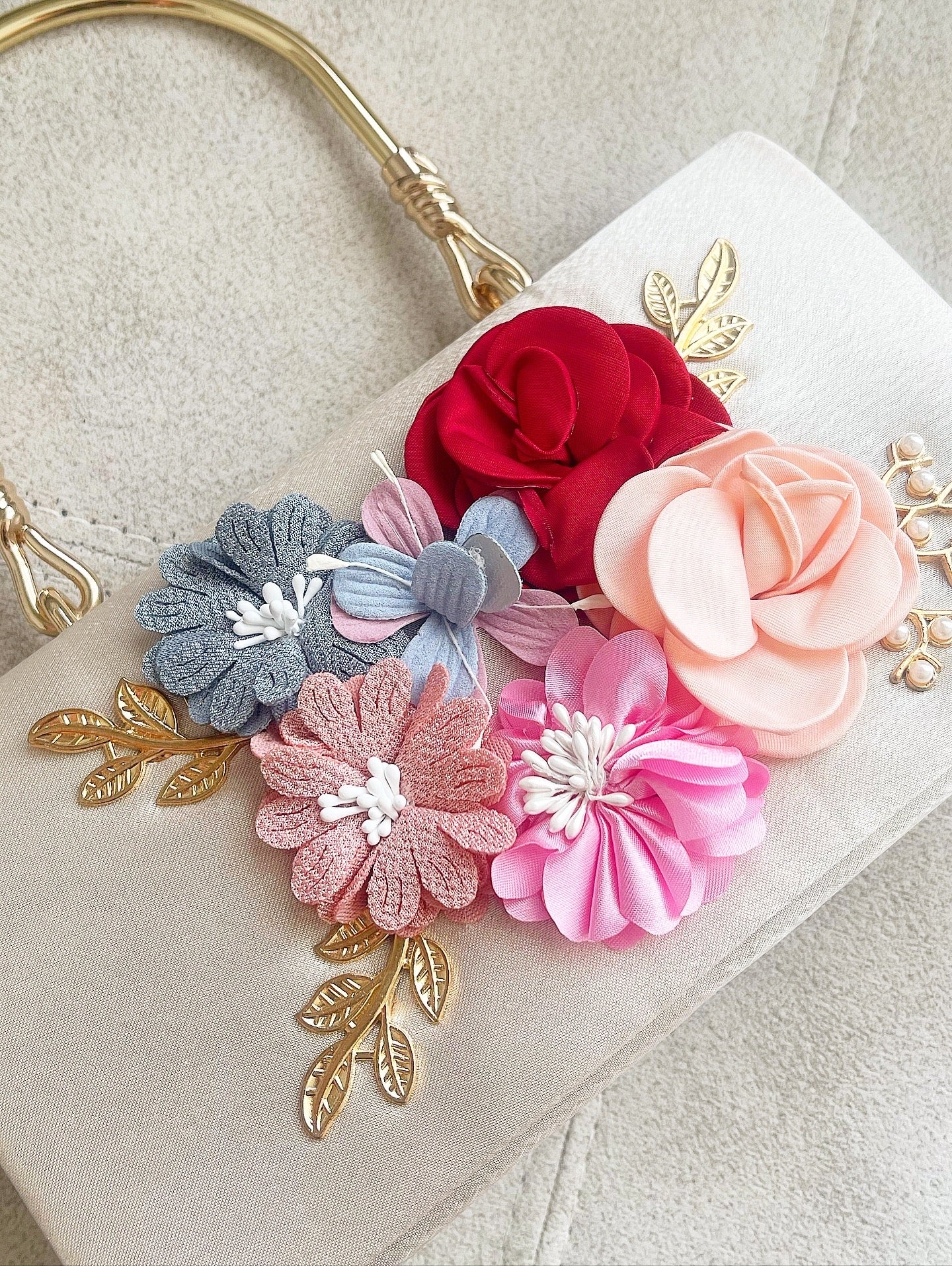 Rose Roselle Clutch