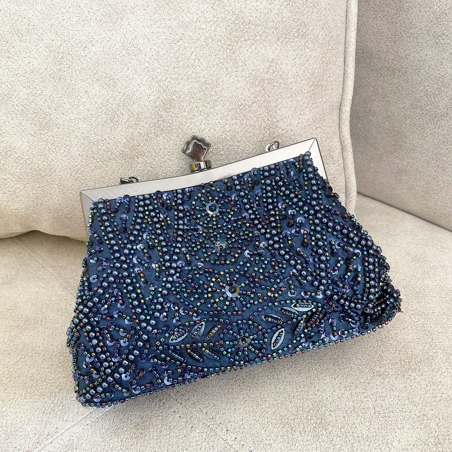 Blue Éclat Clutch