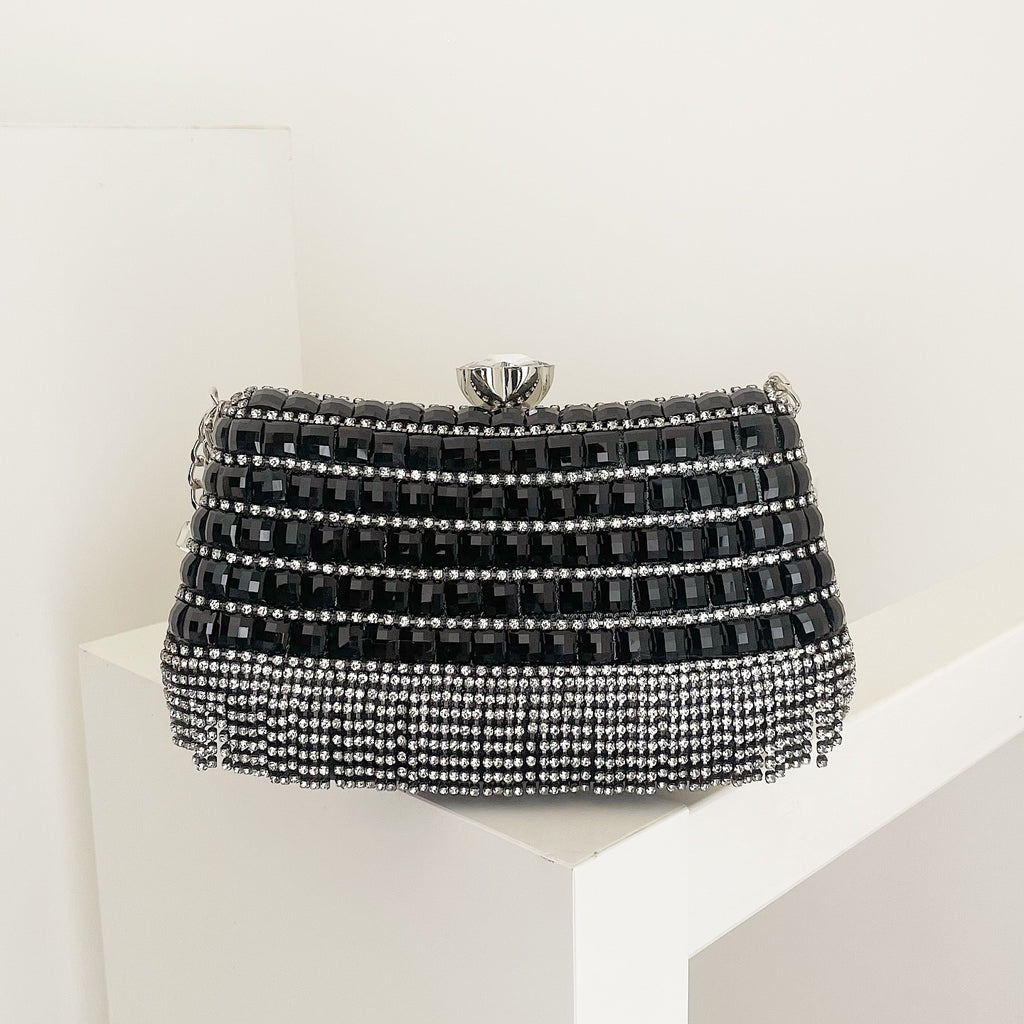 Black Velencia Clutch