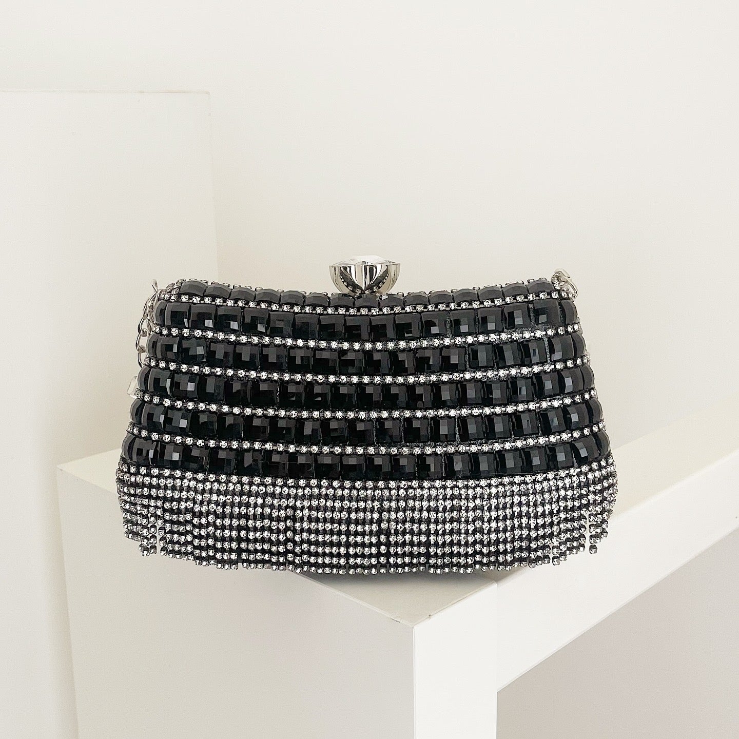 Black Velencia Clutch