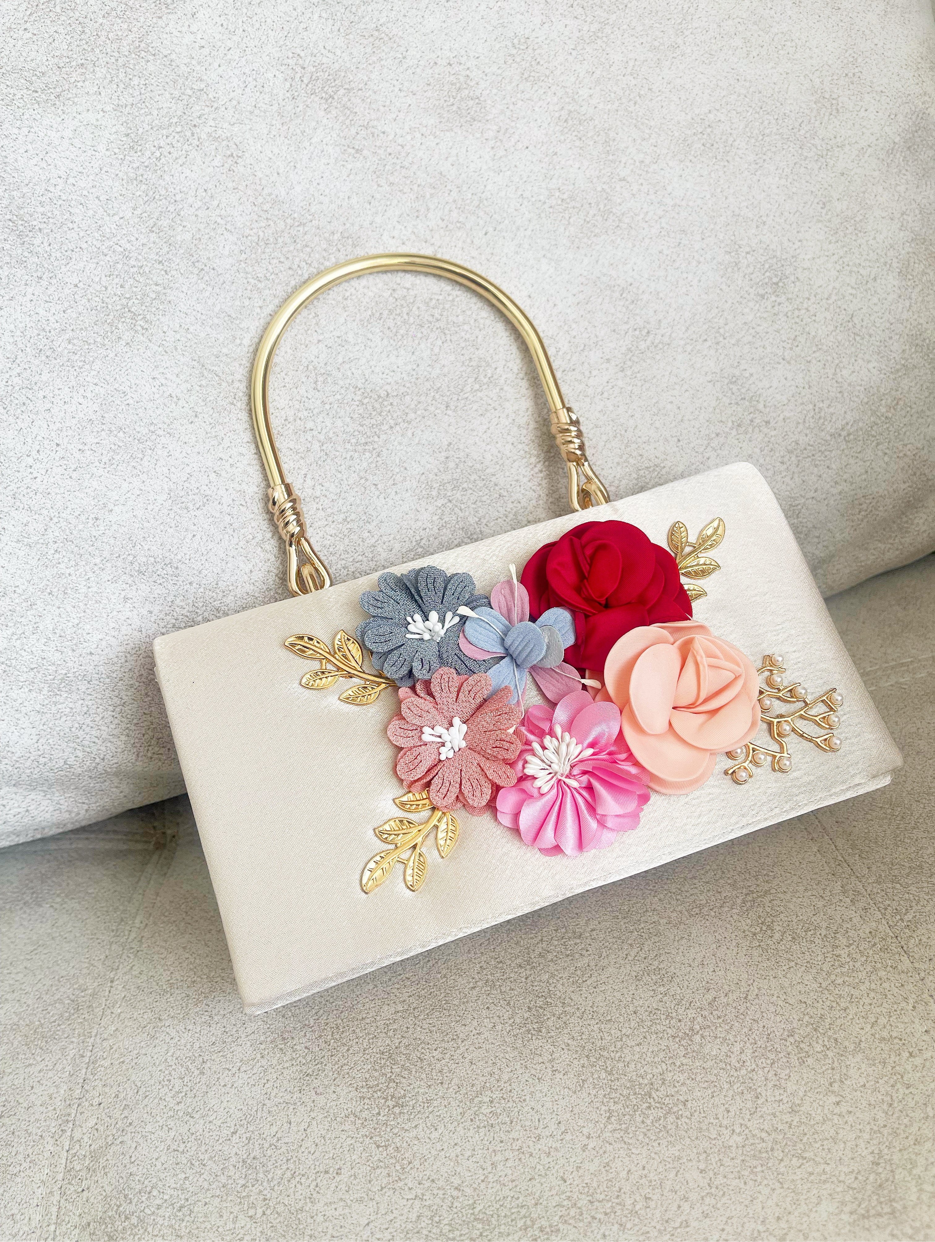 Rose Roselle Clutch