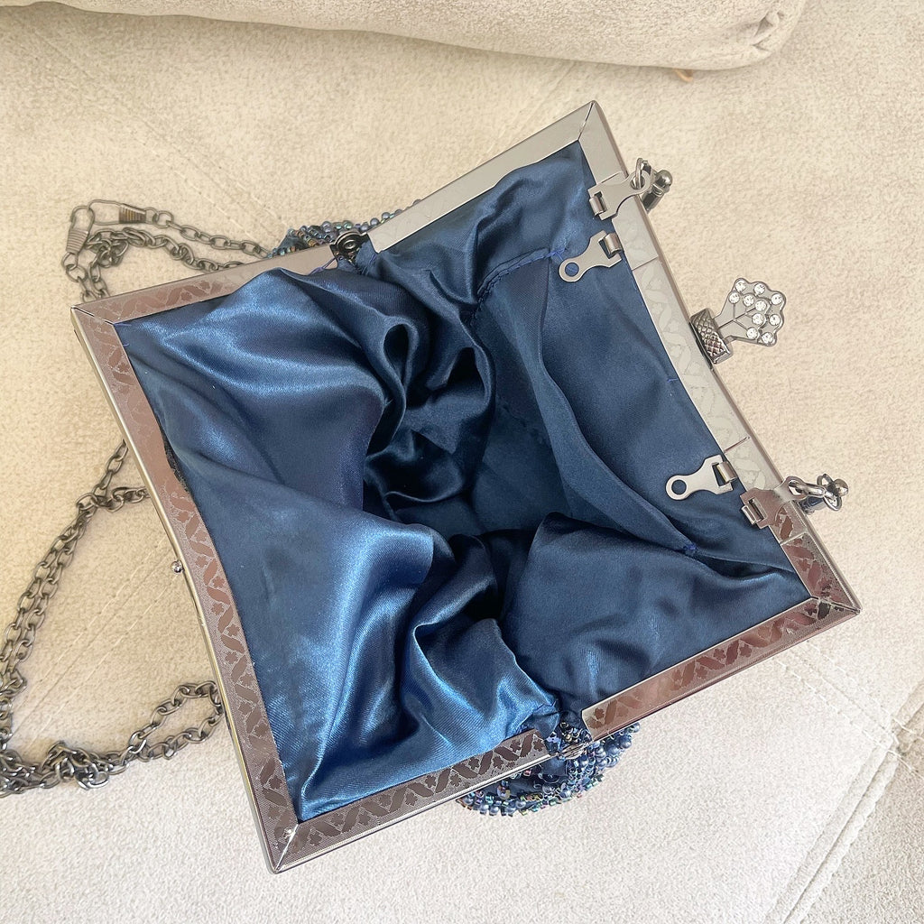 Blue Éclat Clutch