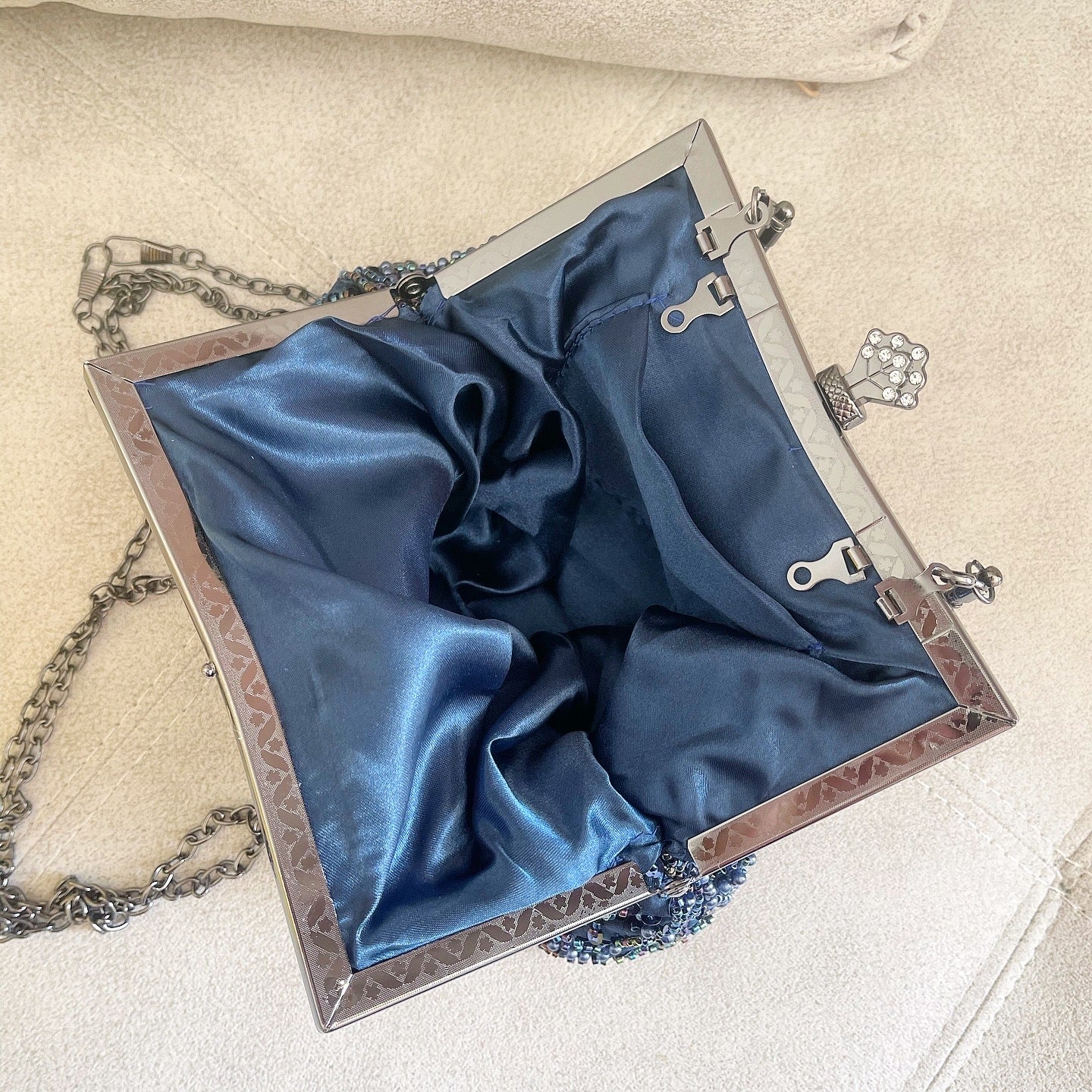 Blue Éclat Clutch