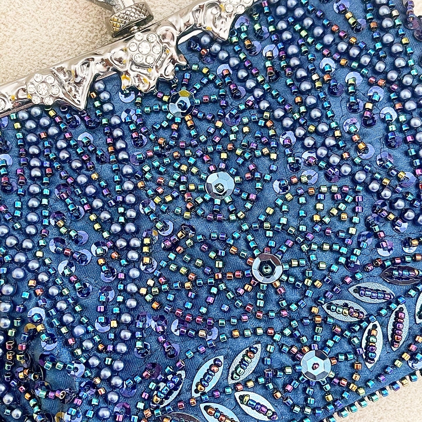Blue Éclat Clutch