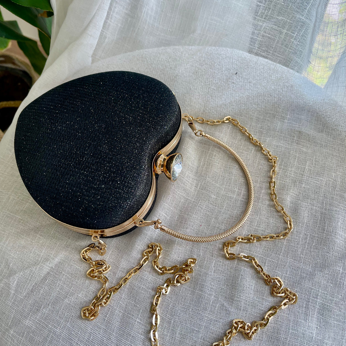Black Heart Clutch