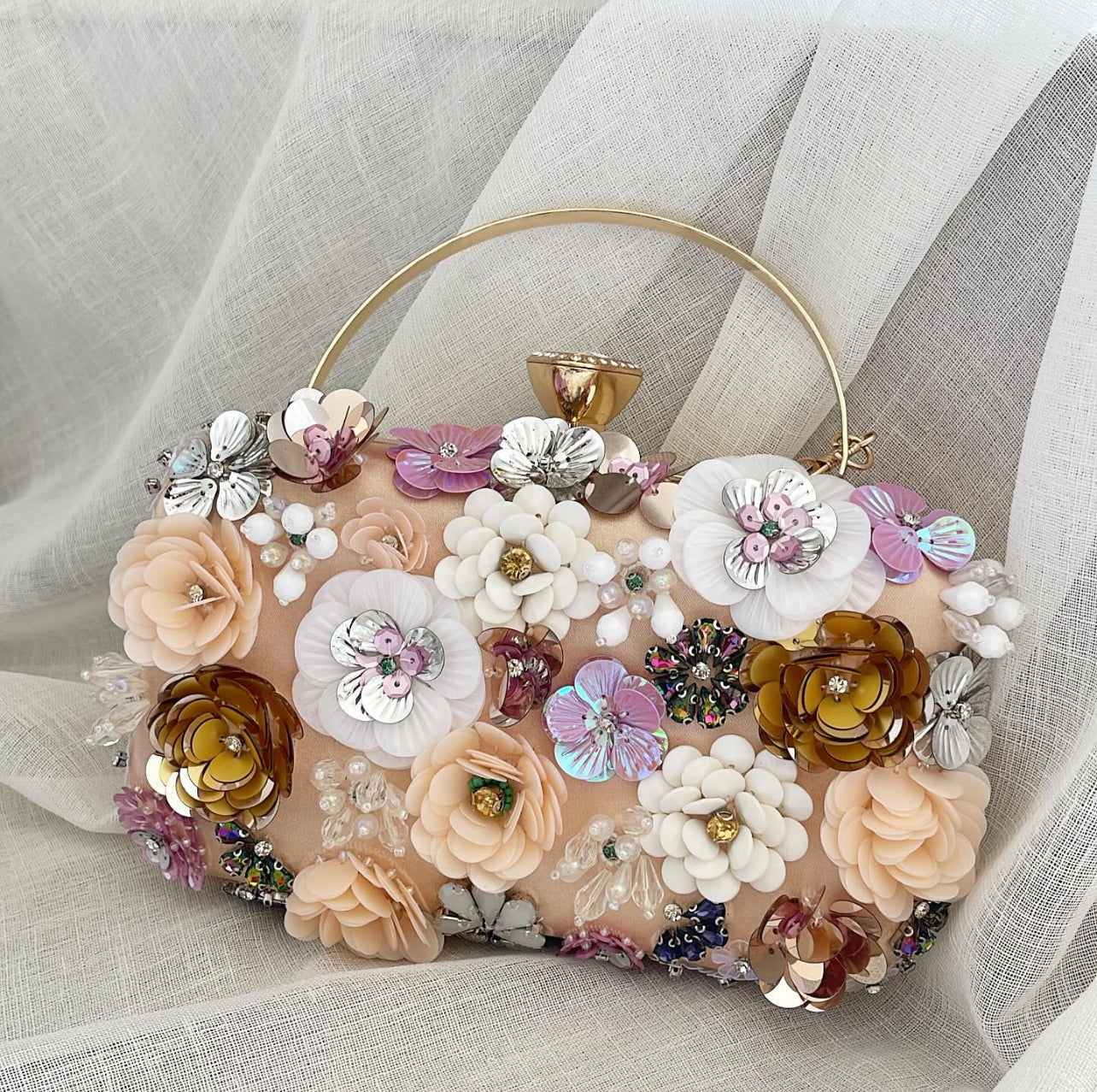 Gold Covent Clutch