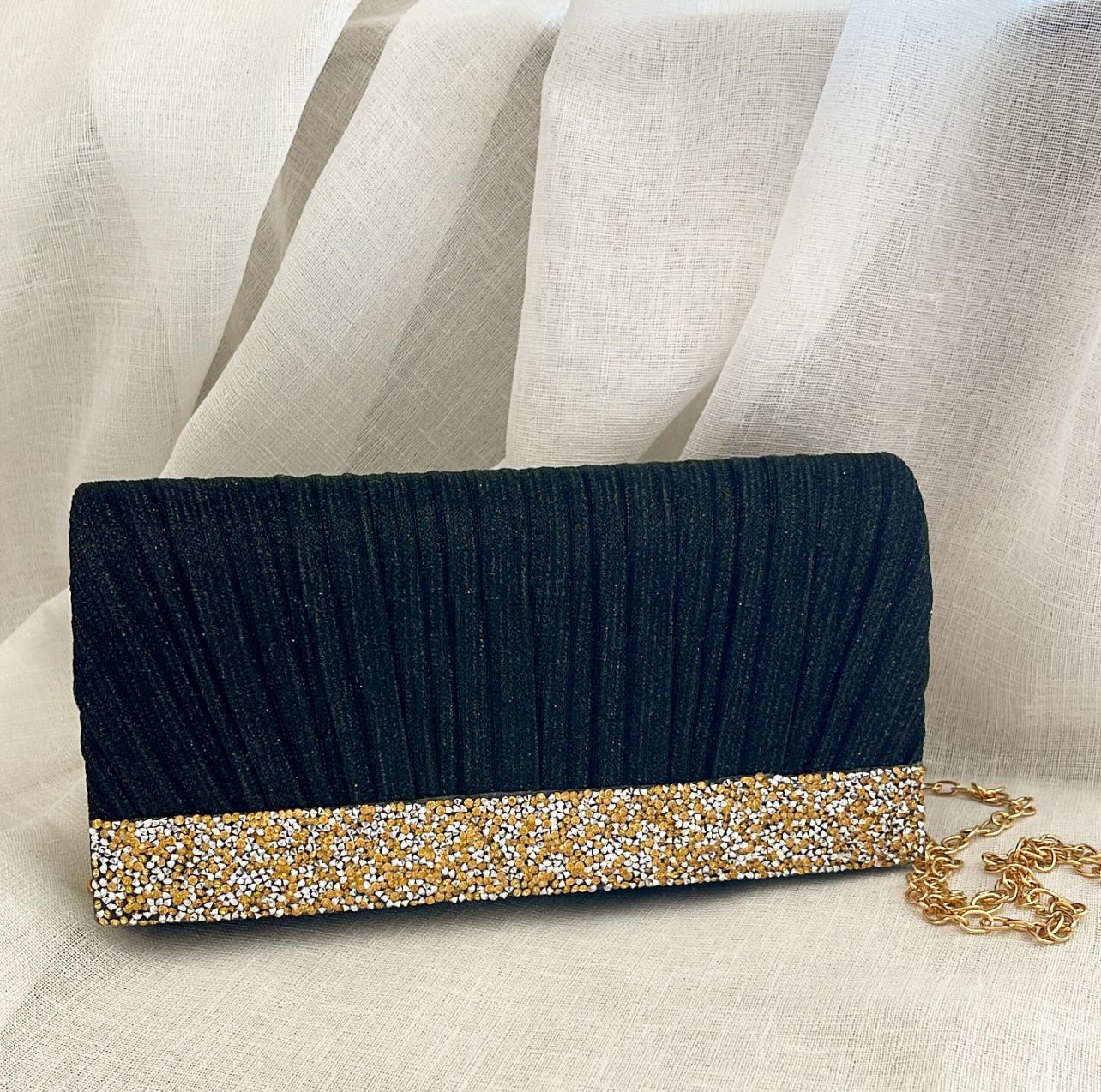 Black Sirélle Clutch